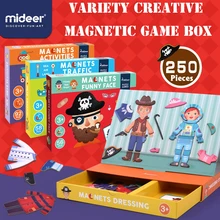 MiDeer, детская магнитная головоломка, для изменения дорожного движения, для детей, раннее образование, развивающие игрушки, различные творческие Магнитные игры