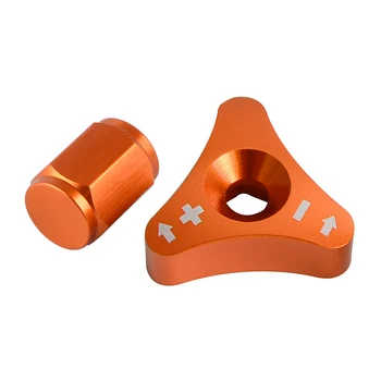

Fork Shock Adjuster Knobs Valve Cap for KTM SXF SX XCF 125 250 350 450 150 2017 2018 2019 SX 50 65 2017-2020 for Husqvarna FC TC