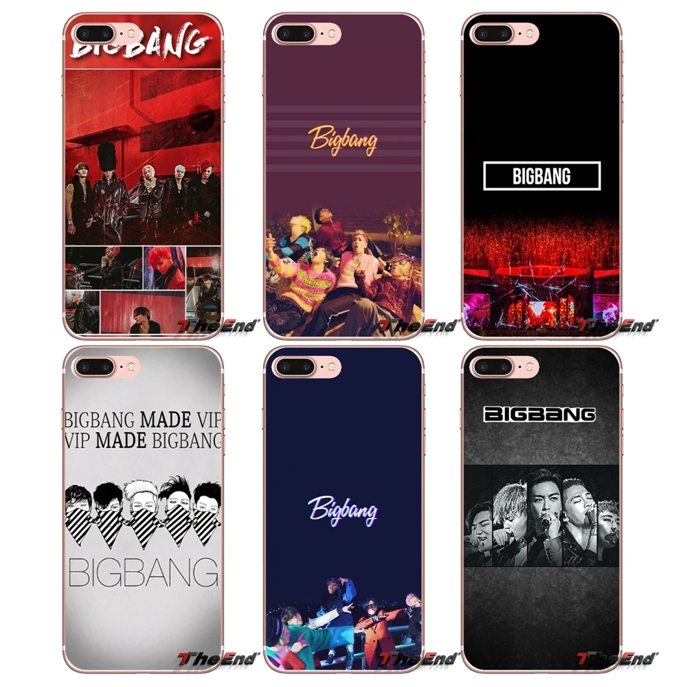 KPOP BIGBANG аксессуары для телефона Чехлы huawei G7 G8 P7 P8 P9 Lite Honor 4C 5X 5C 6X Коврики 7 8 9 Y3 Y5 Y6 II 2
