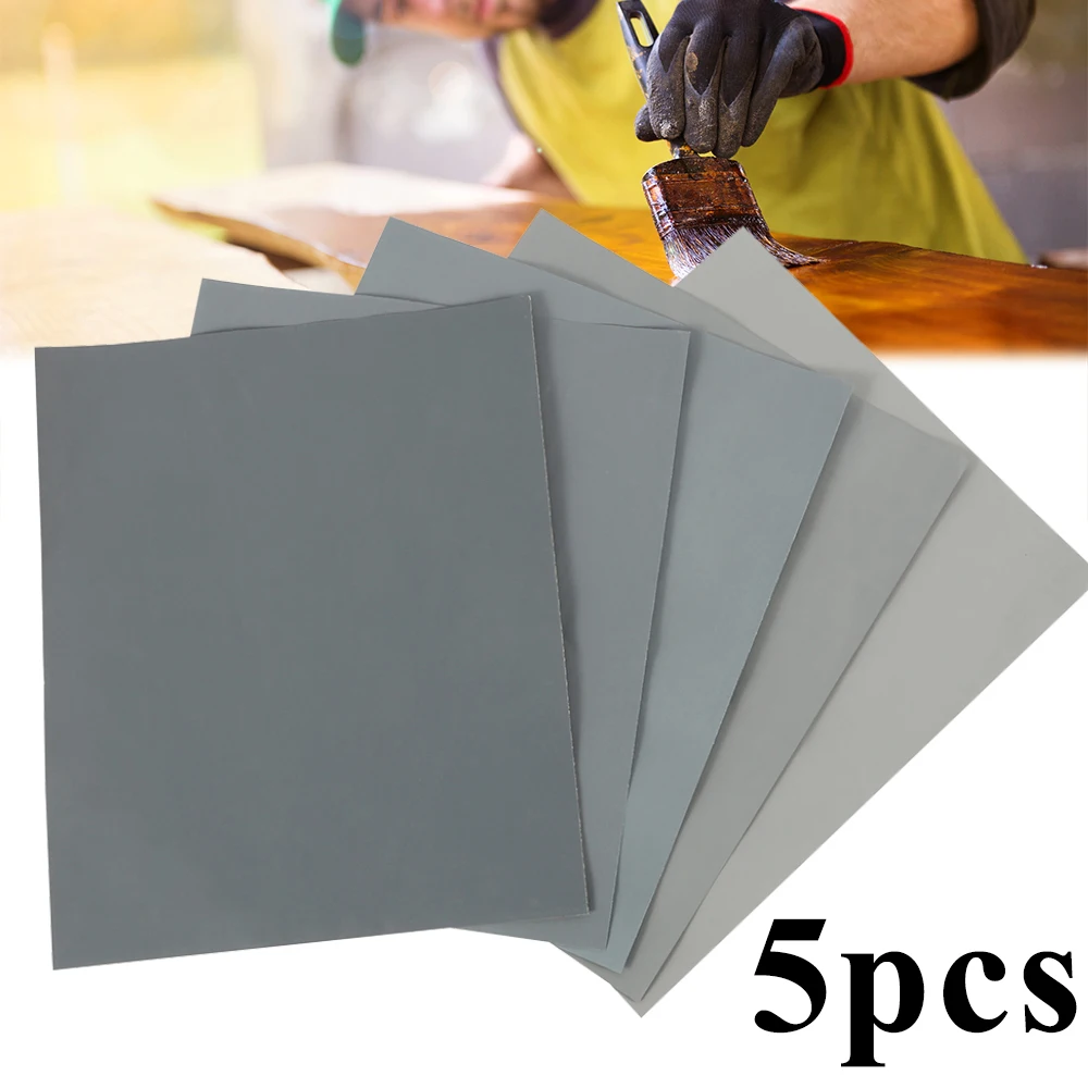 Supply Sandpaper 5pcs 2000 2500 3000 5000 7000 Grit 230x280mm Polishing