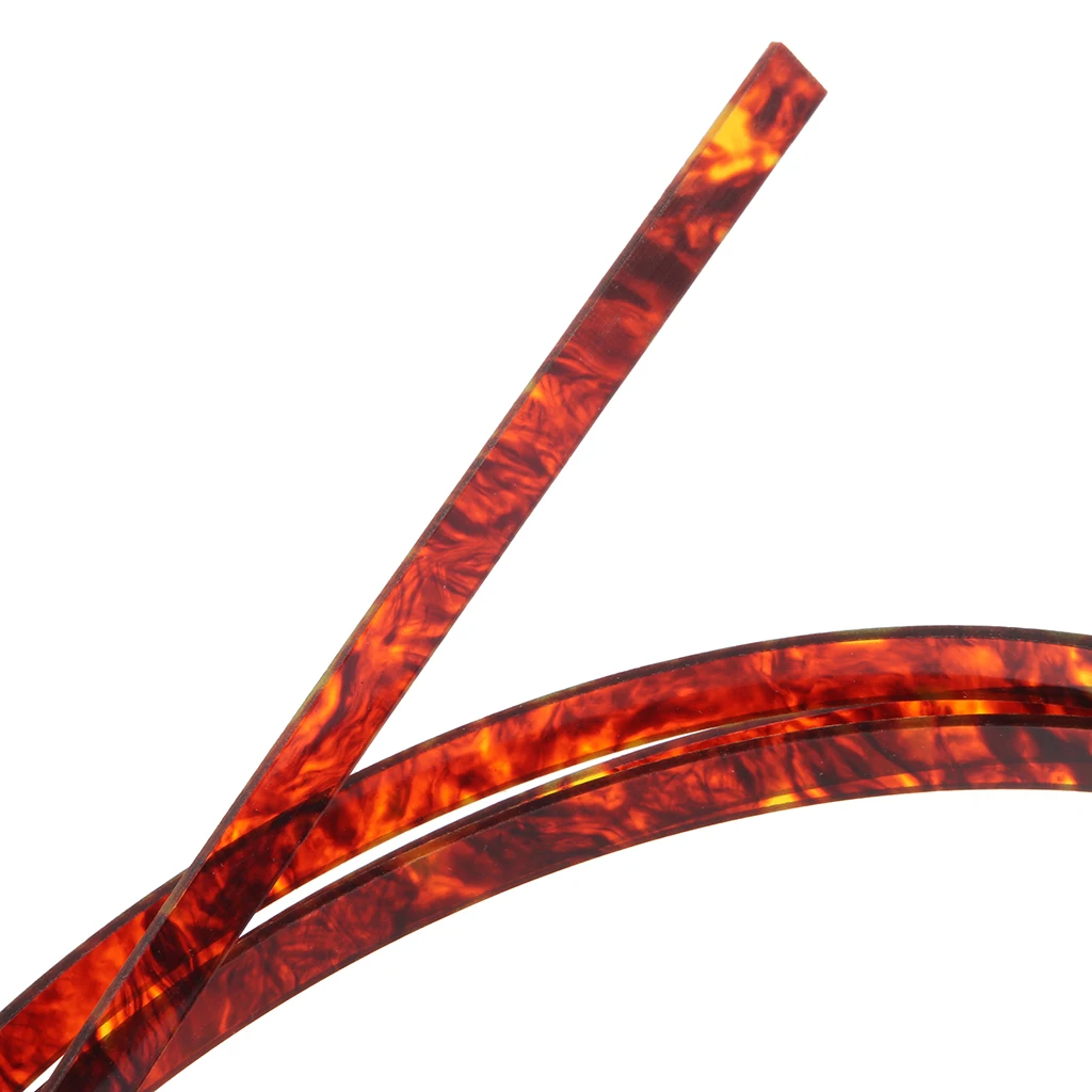 Plastic Celluloid Guitar Binding Project Purfling Strip 1650 x 6 x 1.5mm - Guitar Care Parts