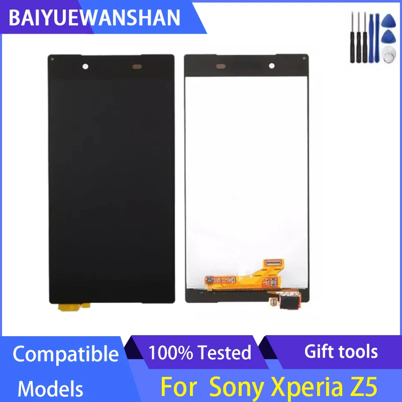 ЖК-дисплей для Sony Xperia Z5 E6603 E6633 E6653 E6683 сенсорный экран с цифровым преобразователем
