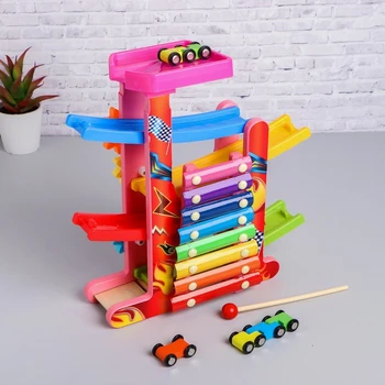 

Autotrek + educational games "Super track" 32x12x32 cm 4776515