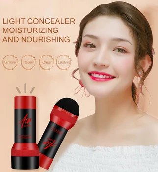 

Full Face Coverage Waterproof CC Cream Mushroom Head Cushion BB Cream Super Hybid Concealer