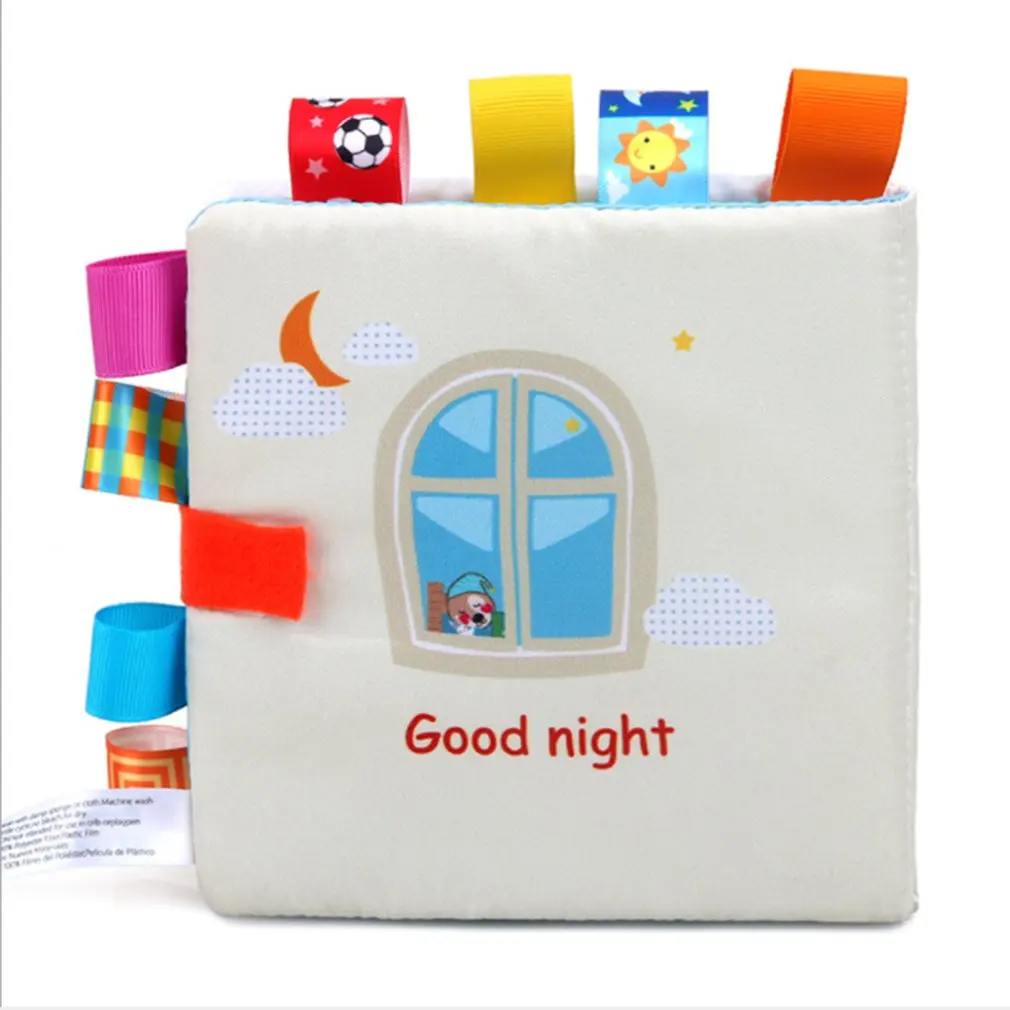 

Early Education Baby Cloth Book Baby Tear Not Bad Puzzle Reading Toy Parent-child Interactive Learning Cloth Book