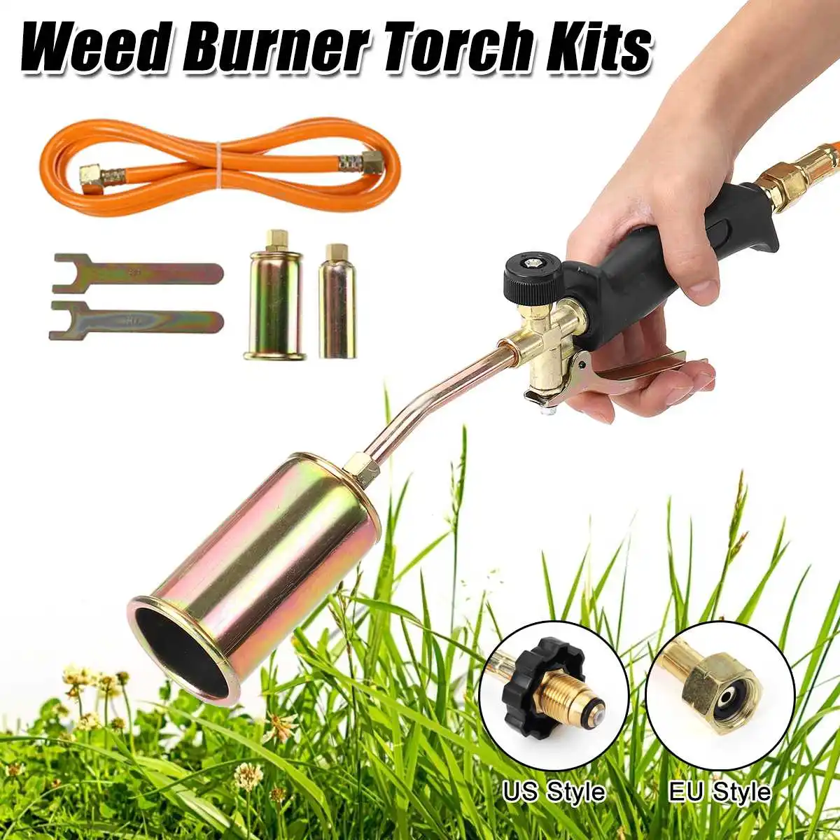 39.5cm Length US/EU Type Grass Killer Grass Shrub Garden Kill Burner
