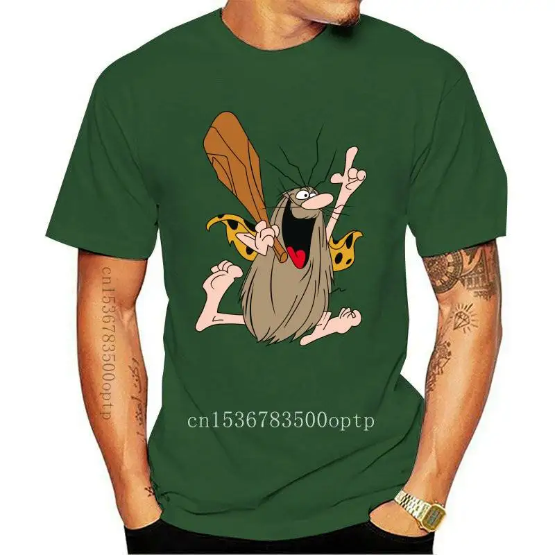 Captain Caveman 2 T shirt captain caveman cave man animation cartoon cult classic retro | Мужская одежда