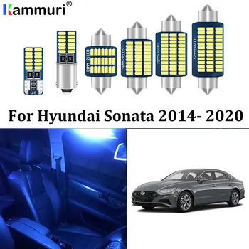 

9Pcs Canbus No Error White LED Interior Light Package Kit for Hyundai Sonata 2014- 2017 2018 2019 2020 LED Interior Light