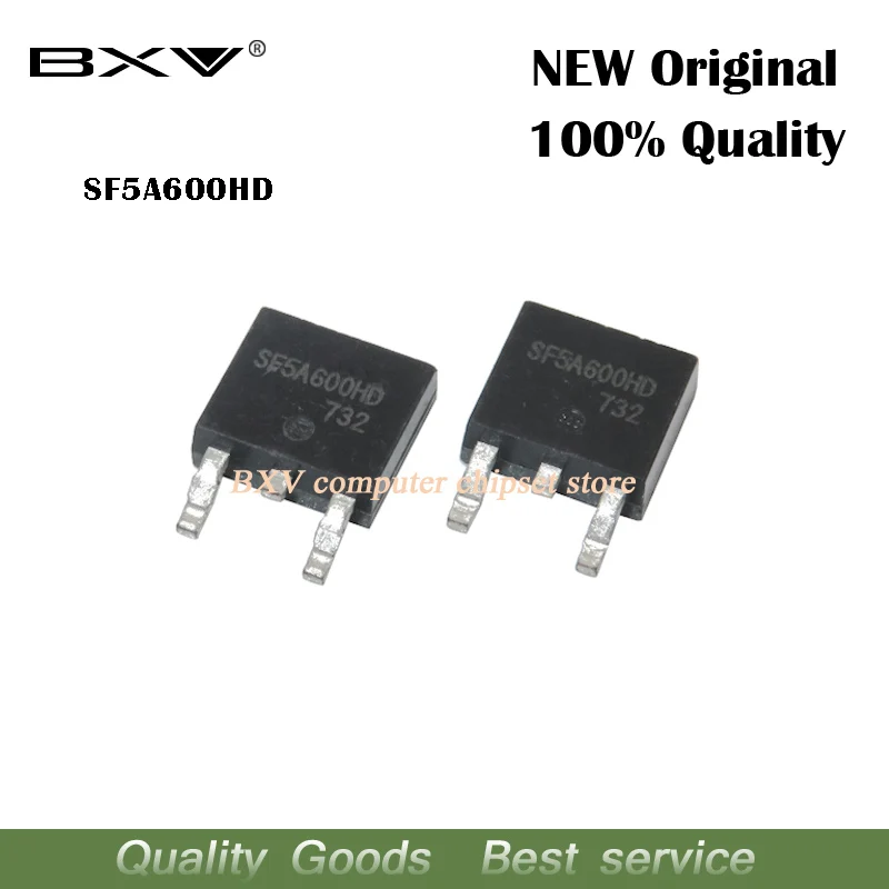 10pcs SF5A600HD TO-252 5A600HD TO252 SF5A600 5A600 600V 5A new original | Электронные компоненты и принадлежности