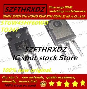 

SZFTHRXDZ 100% new original (10PCS) STGW45HF60WD GW45HF60WD TO247