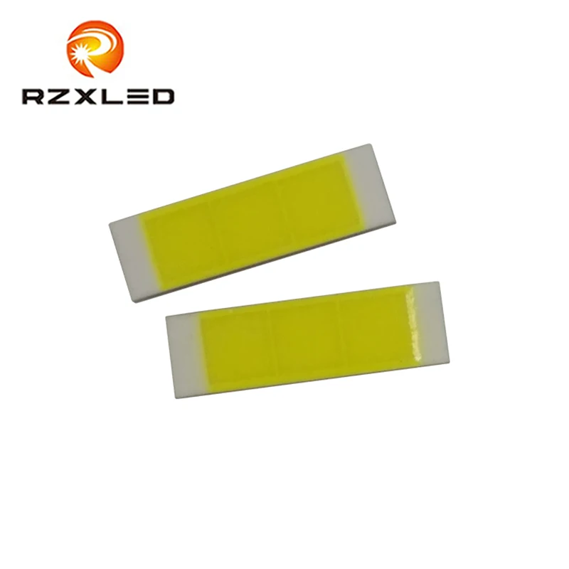 50 шт./лот LED 12W COB 9V 1000MA теплый белый Янтарный 1860 пакет SMD чип|Светодиодные чипы| |