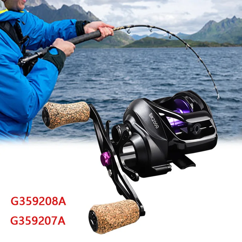 

2020 New Baitcasting Reel BK2000 Fishing Reel 7.2:1 High Speed 5.5KG Max Drag Magnetic System SaltWater Reel Fishing