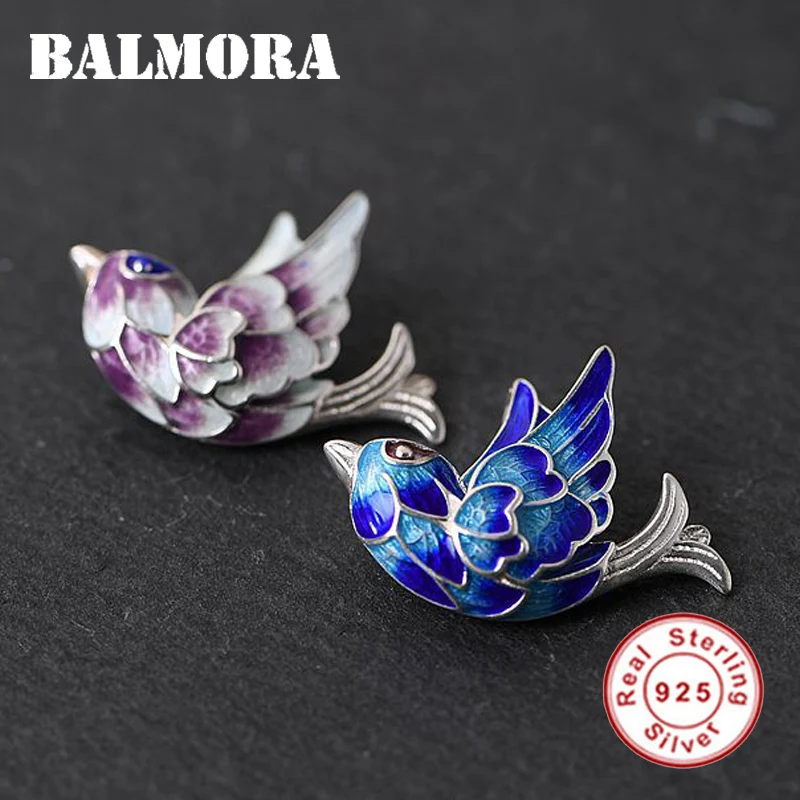 Женские Подвески в виде Ласточки BALMORA винтажное ювелирное изделие без цепочки из
