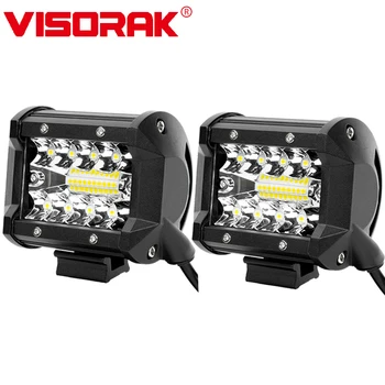 

4" LED Work Light Bar Motorcycle LED Light 4x4 LED ATV Light For Offroad Jeep Pickup 4WD 4x4 ATV SUV Truck Motorcycle