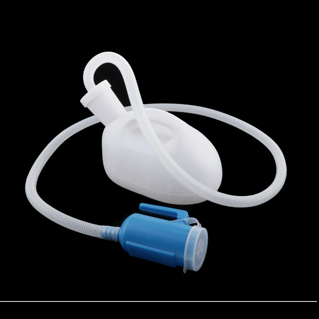 2000ml Plastic Male Bed  Potty Pee Bottle Pee Collector With 160cm Tube Portable Pee Urine Bottle Toilet Supply For Outdoor 2