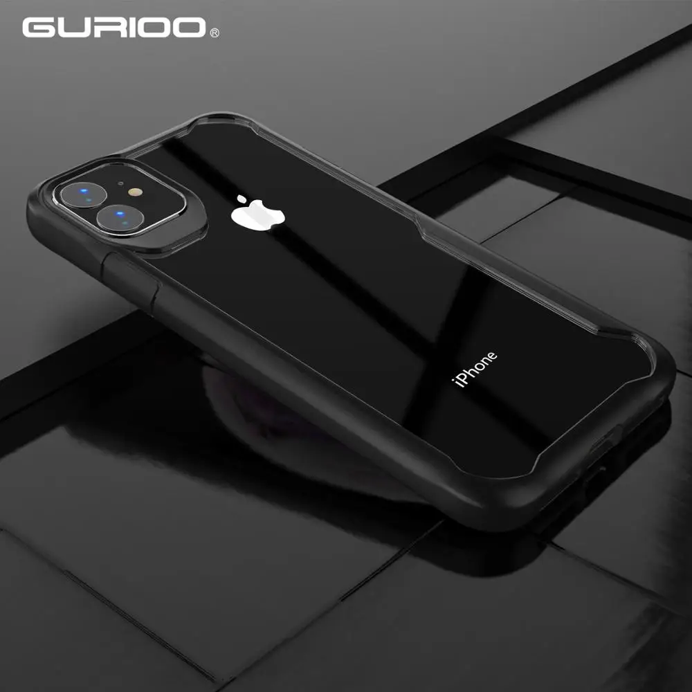 Чехол с защитой от падения для iPhone 11 Pro Max 6 6S 7 8 Plus мягкий силиконовый защитный