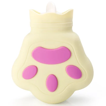 

Microwave Heating Cartoon Bear Reusable Hand Warmer Mini Winter Silicone Hot Water Bottle Travel Leakproof Cute Cold Therapy