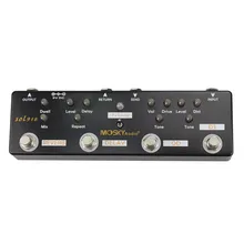 SOLO918 Guitar Multi Effects Pedal Distortion Overdrive FX Loop Delay Reverb Multi-channel Instrument Effect Basses Accessories