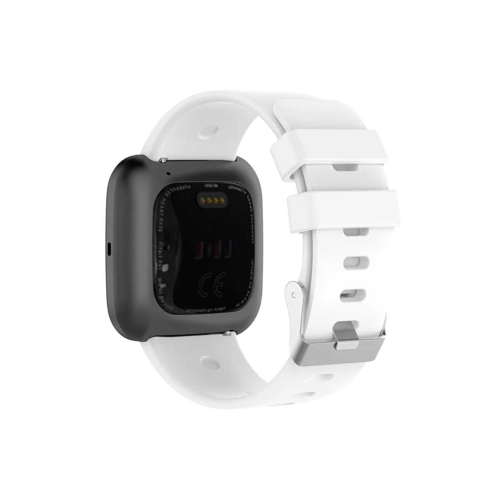 Для Fitbit Versa 2 Смарт-часы замена водонепроницаемый браслет для цветной силиконовый ремешок для Защита от царапин браслет аксессуары