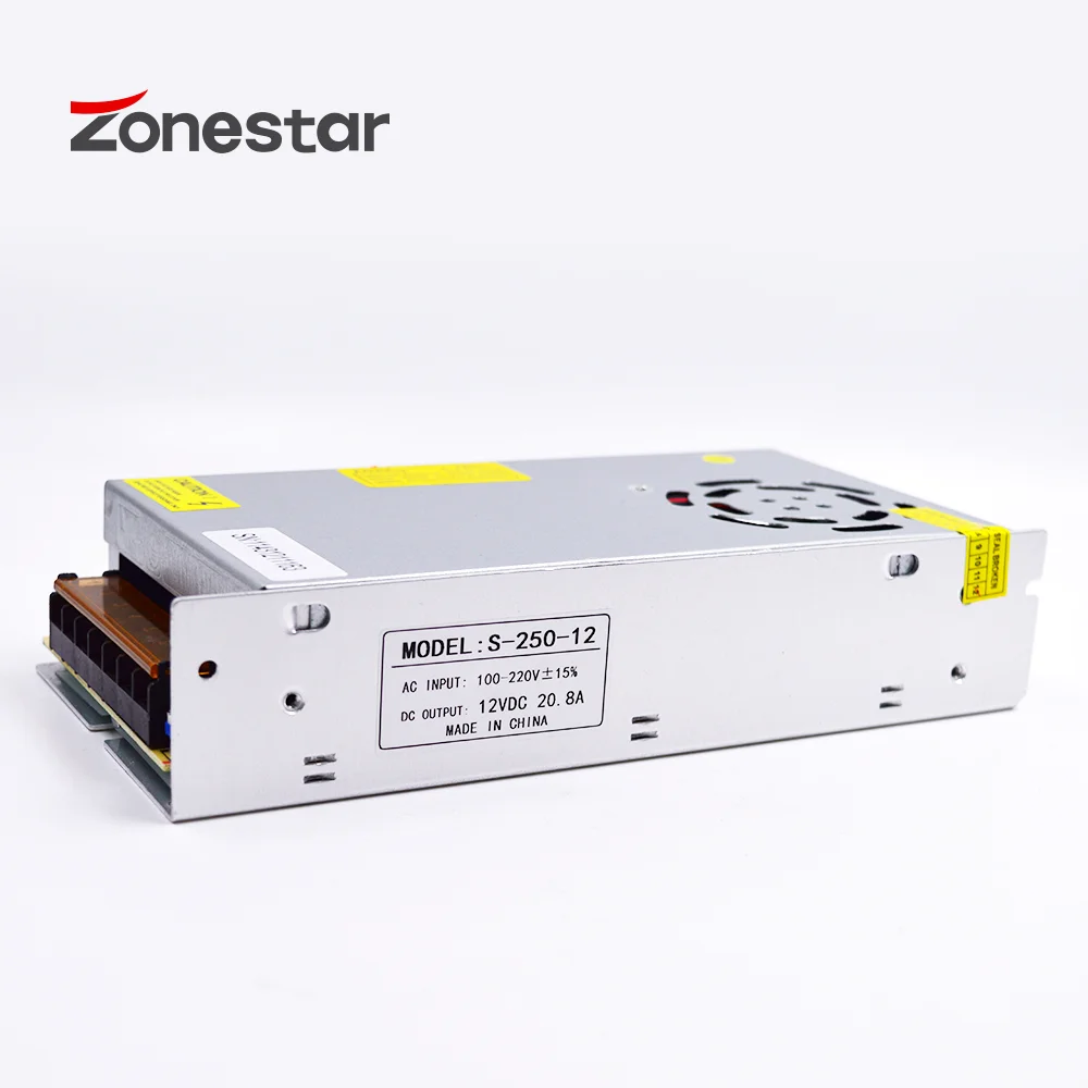 ZONESTAR импульсный источник питания для блока impressora 3D принтер комплект полная
