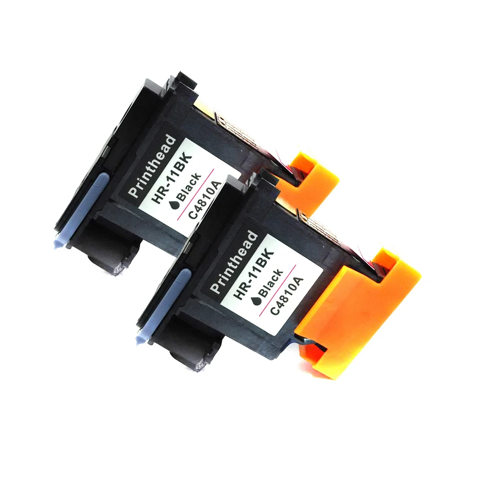 10 шт. черная печатающая головка совместима с hp 11 C4810A 1000/1200/2200/100/110 принтер|printhead