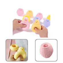 

Mushy Toy Useful Soft Eco-friendly Antistress Chick Mushy Toy for Adults Chick Toy Squeeze Toy