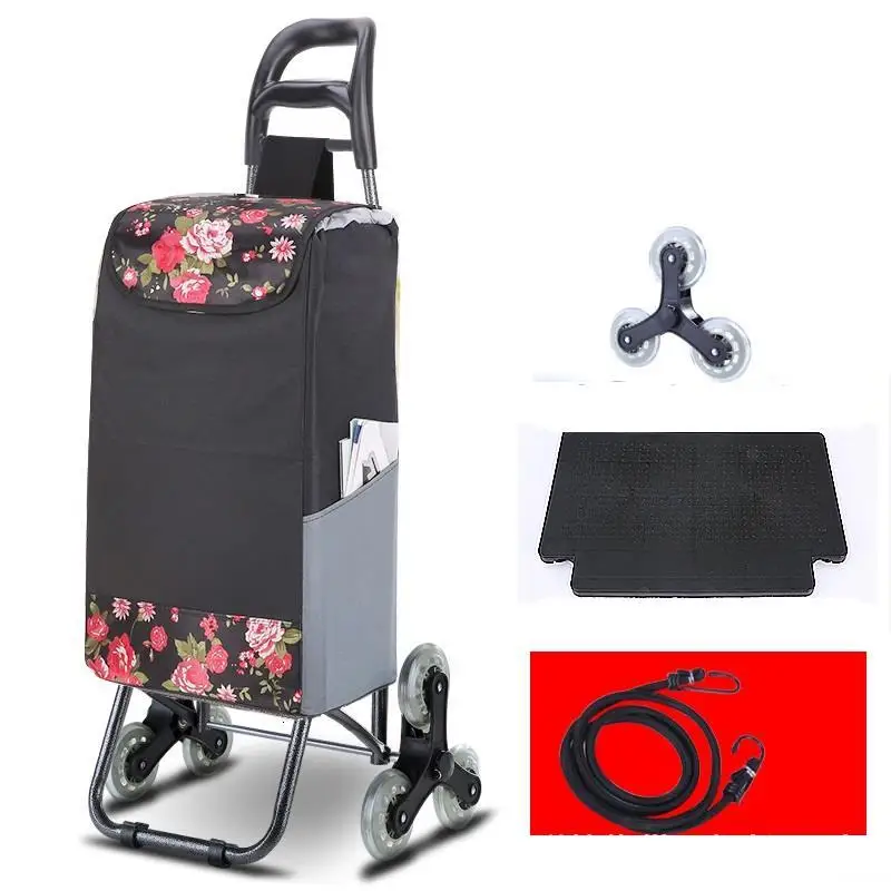 Version S Carito Compra Carro Plegable Carrello Cucina кухонный стол Mesa Cocina колесница De Courses Avec roulets Тележка для покупок - Цвет: Version S