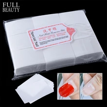 1 paquet de Gel vernis dissolvant tampon ongles lingettes nettoyage non pelucheux papier tampon tremper dissolvant manucure coton serviettes envelopper outil CH957-1(China)
