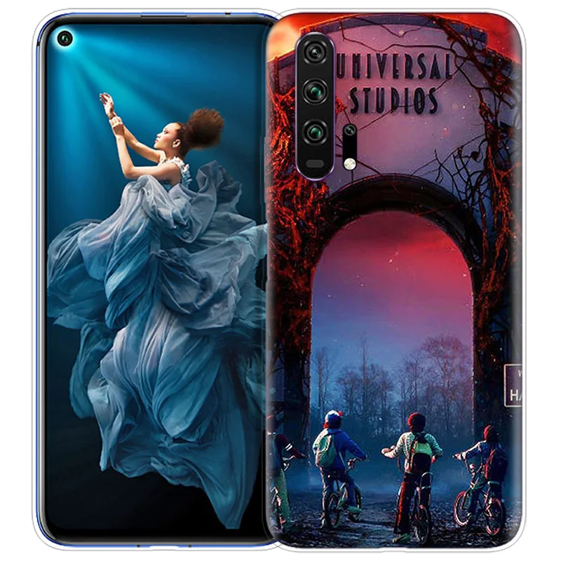 ТВ шоу странные вещи чехол для huawei Honor 9X 8X Y9 20 8C 8 9 10 Play 8A Lite Pro V20 Y7 Y6 Y5 мягкие чехлы для телефонов