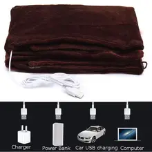 Офисный Автомобильный Электрический обогреватель с подогревом на плече шеи мобильный нагревательный платок USB мягкий 5 в 4 Вт зимний теплый нагретый одеяло