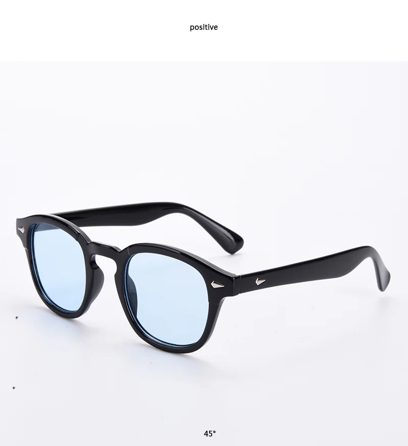 AIMISUV, модные круглые солнцезащитные очки, для мужчин, стиль Johnny Depp, Ретро стиль, оттенок, океанские линзы, фирменный дизайн, солнцезащитные очки, UV400