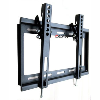 

PTB-J100S 10"-42" 27" intergrally formed metal 30kg vesa 200x200 LCD TV Wall Mount LED Bracket tilt down 15