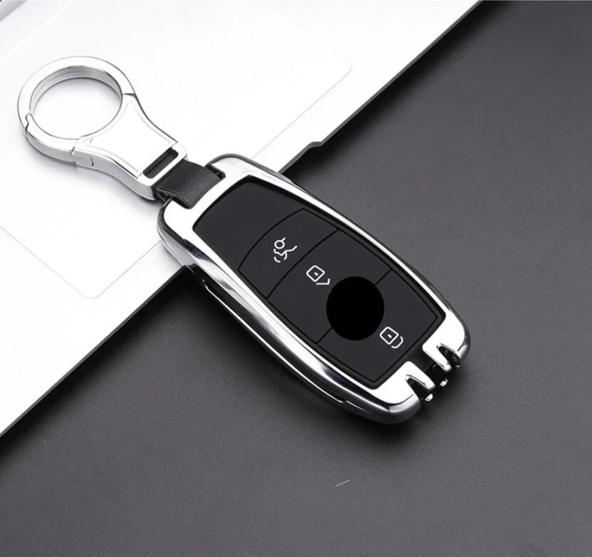 

Car Key Case Holder For Mercedes Benz E Class W213 E200 E300 C260 A200L GLC260L Car Interior Accessories