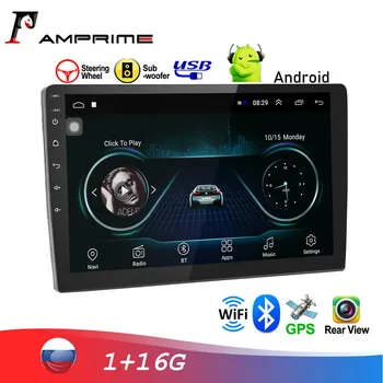 

AMPrime 10.1" Car Multimedia Player 2 din Android Car Stereo Radio WIFI Audio Mirrorlink Player For Volkswagen Nisan Autoradio