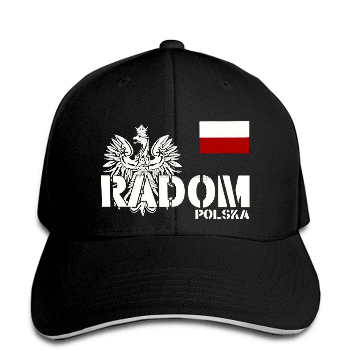RADOM POLSKA POLAND Men Baseball Cap Silkscreen Snapback Cap Women Hat