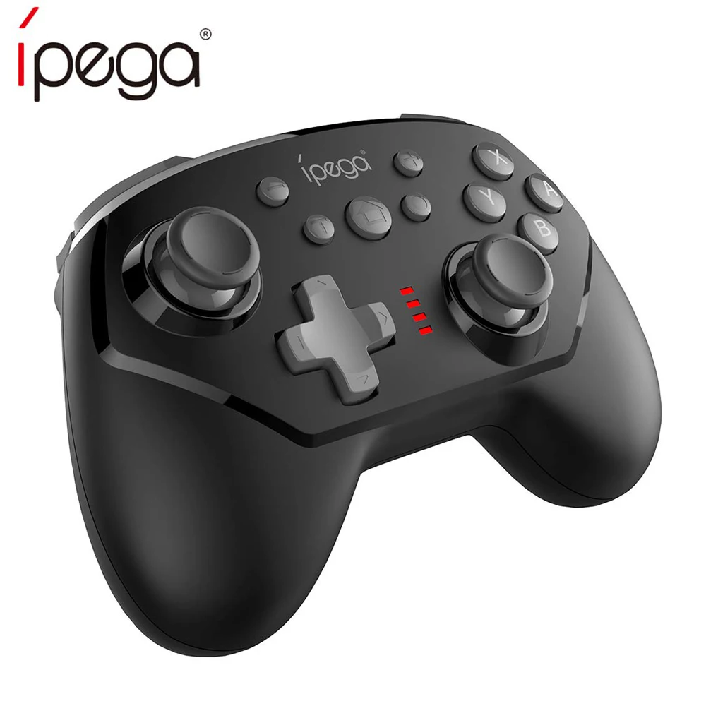 Беспроводной Bluetooth геймпад iPega для Nintendo Switch 6 осевой вибрирующий игровой