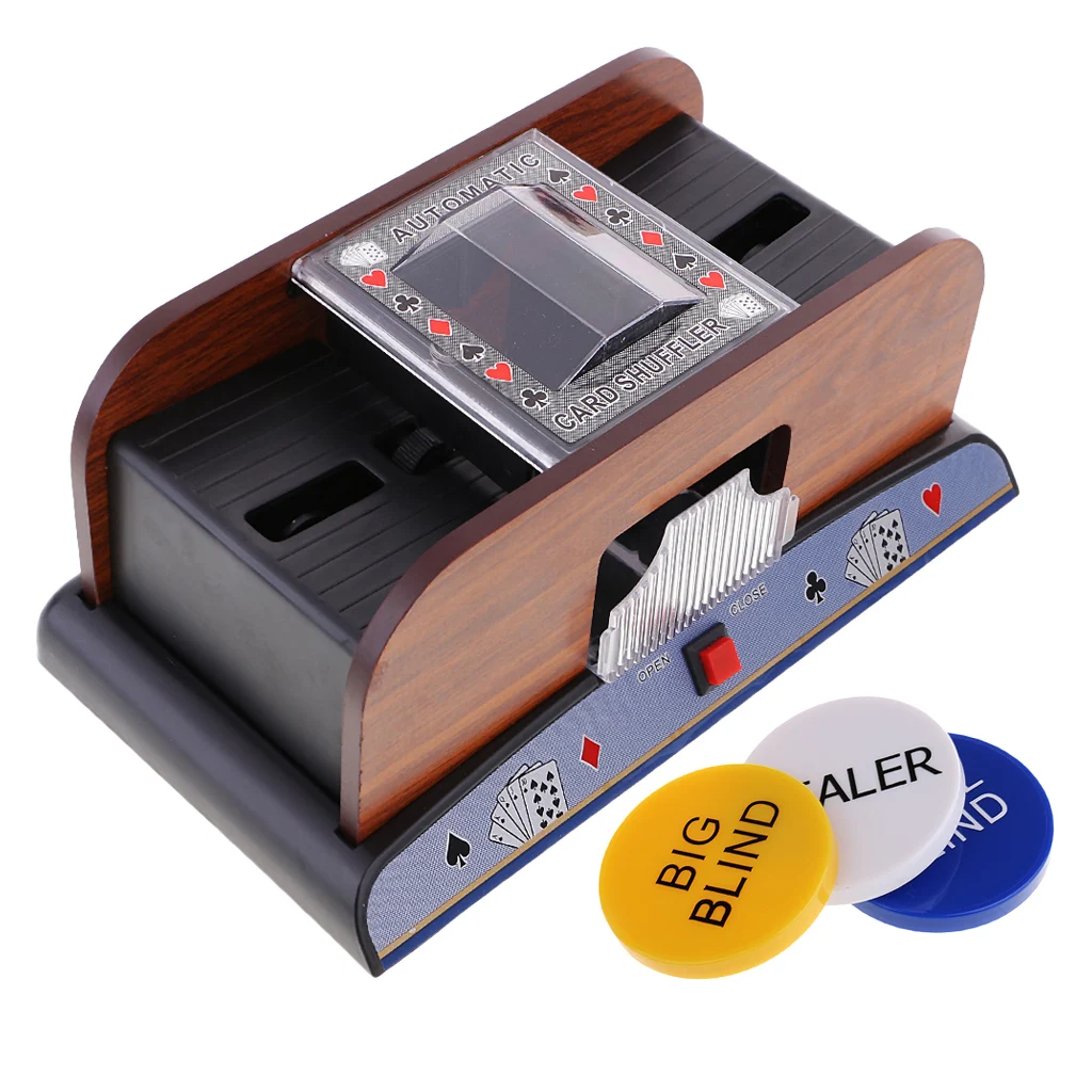 Poker Card Shuffler автоматическая машина для игры в казино часть w/дилер