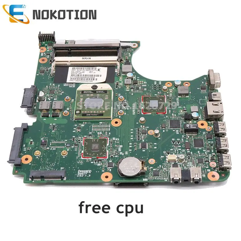 NOKOTION 538391 001 для HP compaq 515 615 CQ515 CQ615 материнская плата ноутбука Гнездо S1 DDR2 ЦП