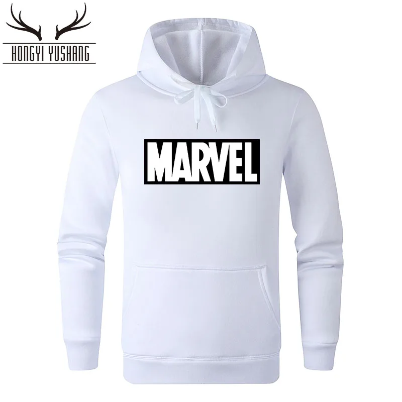 Горячие 2018 осень зима супергерой кофты с капюшоном &quotMarvel&quot мужские брендовые