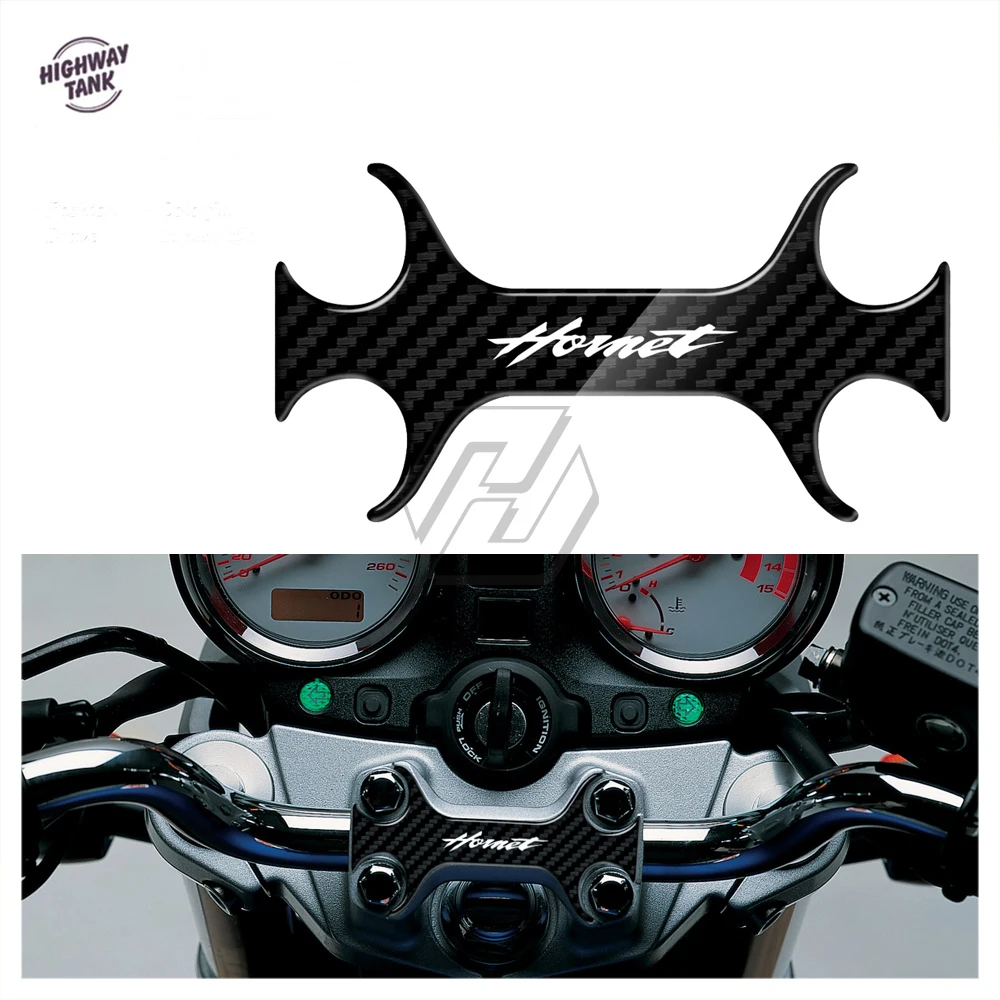 Трехмерный защитный чехол с тройной кокеткой из углеродного волокна для Honda Hornet