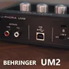 BEHRINGER UMC22/ UM2/UMC202HD Microphone Amplifier Live Recording Sound Card Audio Interface ► Photo 2/6