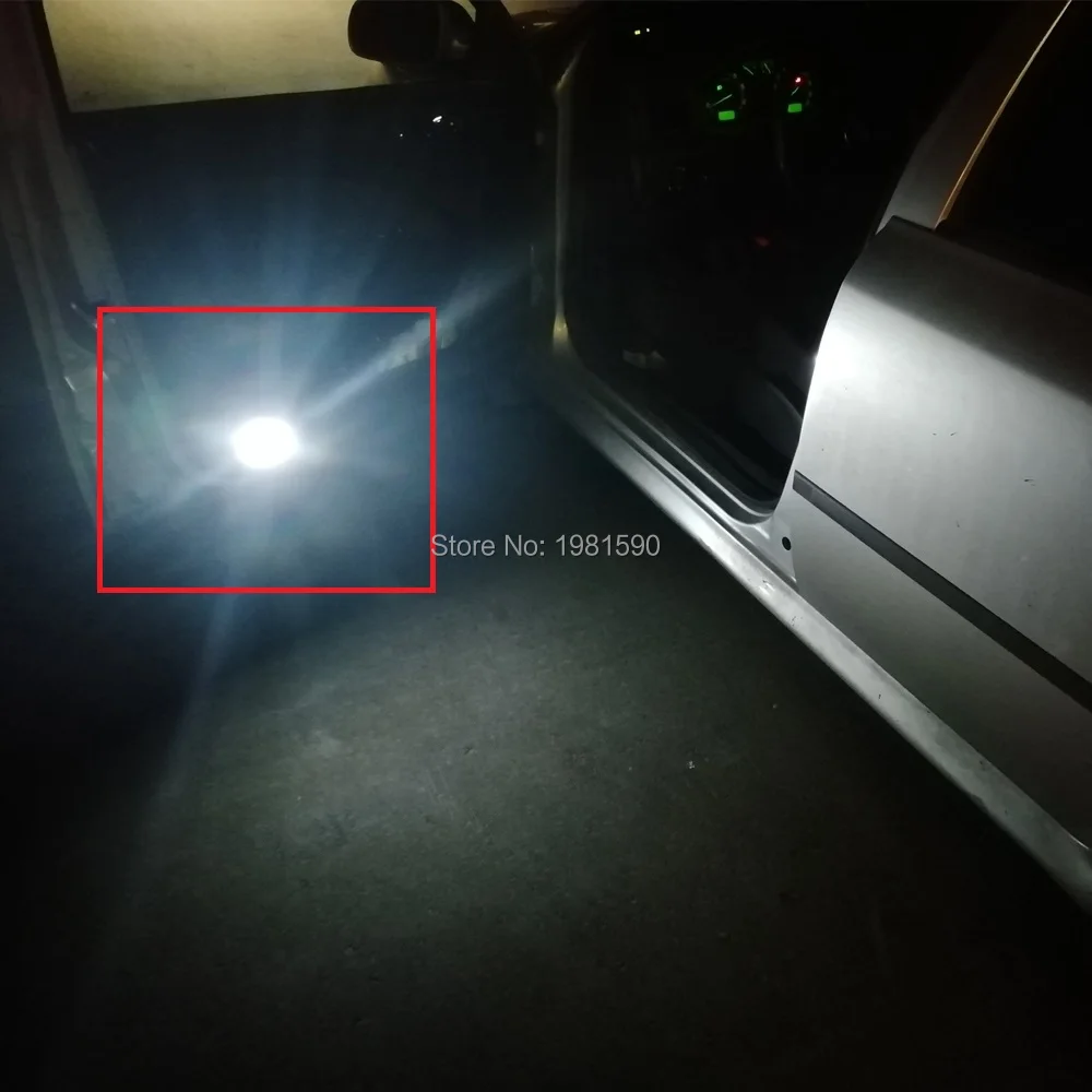 2 шт двери автомобиля Шаг вежливости свет для сиденья Alhambra Leo Toledo Skoda Octavia Volkswagen Golf MK3 Touran автомобильные лампы