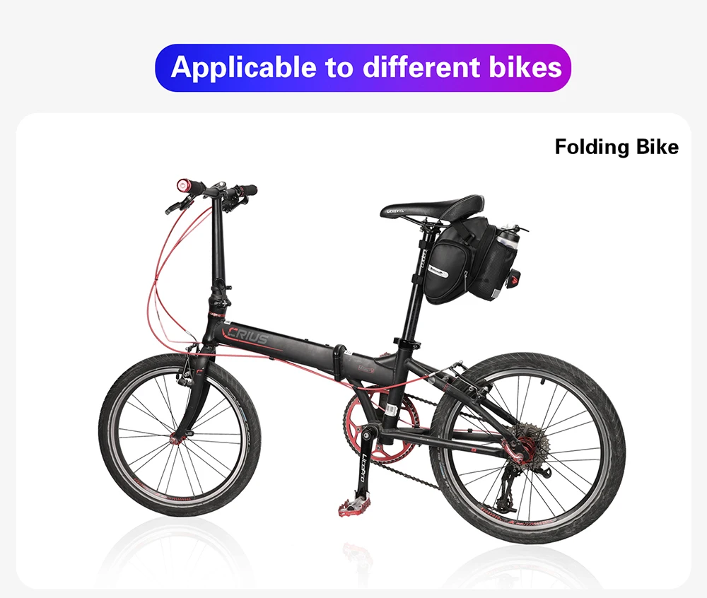 Rhinowalk Bicycle Bag Waterproof Bike Saddle Bag Large Capacity for MTB Bike Rear Seatpost Water Bottle Repair Tools Holder Bag (13)