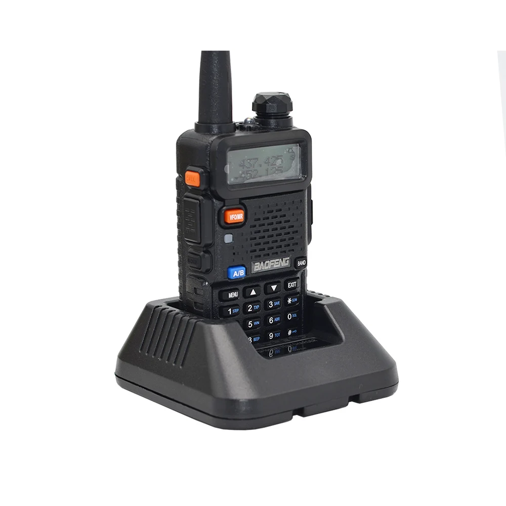 Baofeng UV 5R Ham двухсторонняя радиостанция Водонепроницаемая Baofeng рация VHF/UHF 136-174MHz& 400-470mhz FM портативный приемопередатчик