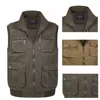 Men Large Size XL-4XL Fit Vest Male High Quality Sleeveless Comfortable Jacket Homme Classic 100% Cotton Tactical Waistcoat ► Photo 3/6