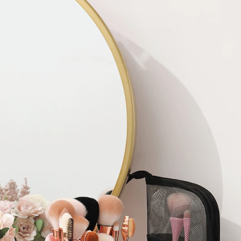 Womens Cosmetic bag organizer Brush Lipstick Eyebrow Pencil Portable Buggy and home Transparent desk Makeup for things storage