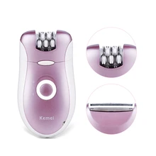 2 в 1 110-220 В Электрический перезаряжаемый женский эпилятор, бритва для бороды, депилятор для лица, тела, рук, ног, бикини, подмышек