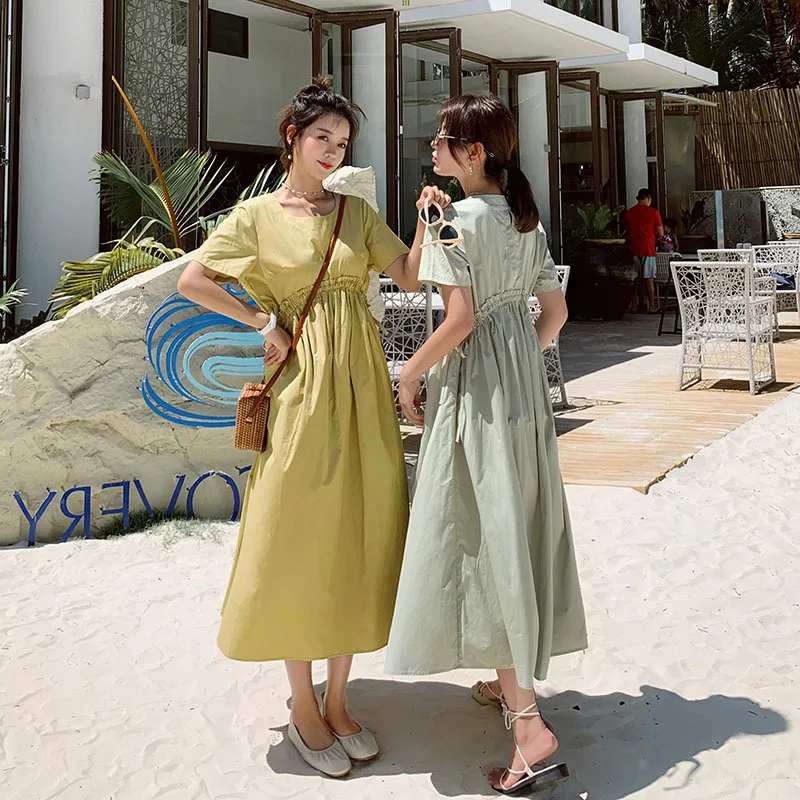 

Very Fairy of France Non-mainstream Platycodon Grandiflorum Skirt 2019 Summer Wear Fairy Immortal MORI Series fu gu qun Yamamoto