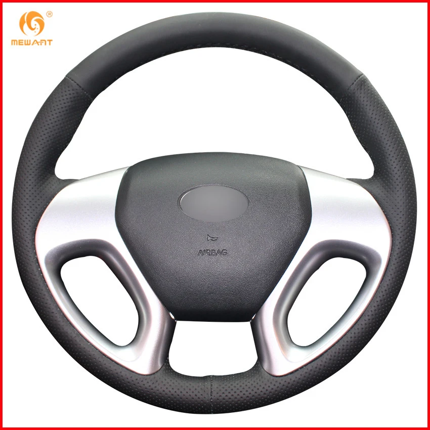 MEWANT для Hyundai ix35 Tucson 2 2011 2012 2013 2014 2015 черная искусственная кожа аксессуары интерьера