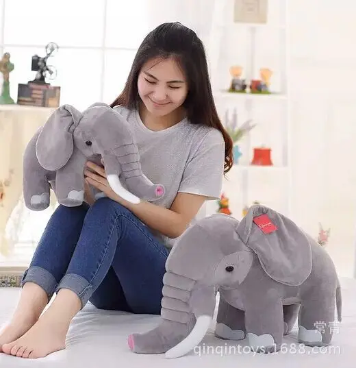 

Elephant Plush Toy Doll Creative Doll Large Size Cute Cartoon Baby Elephant Valentine's Day Gift